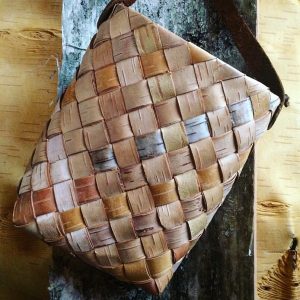 Paper Birch Bark and Leather